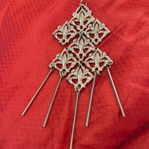 Sarah Coventry Silver Chandelier pendant